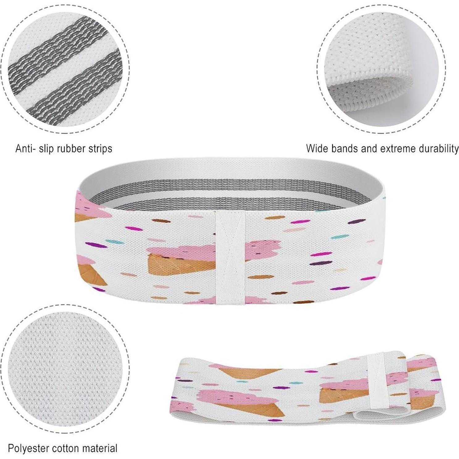 Bandas de Yoga Antideslizantes ZERAOKE 3.1" para Estiramiento