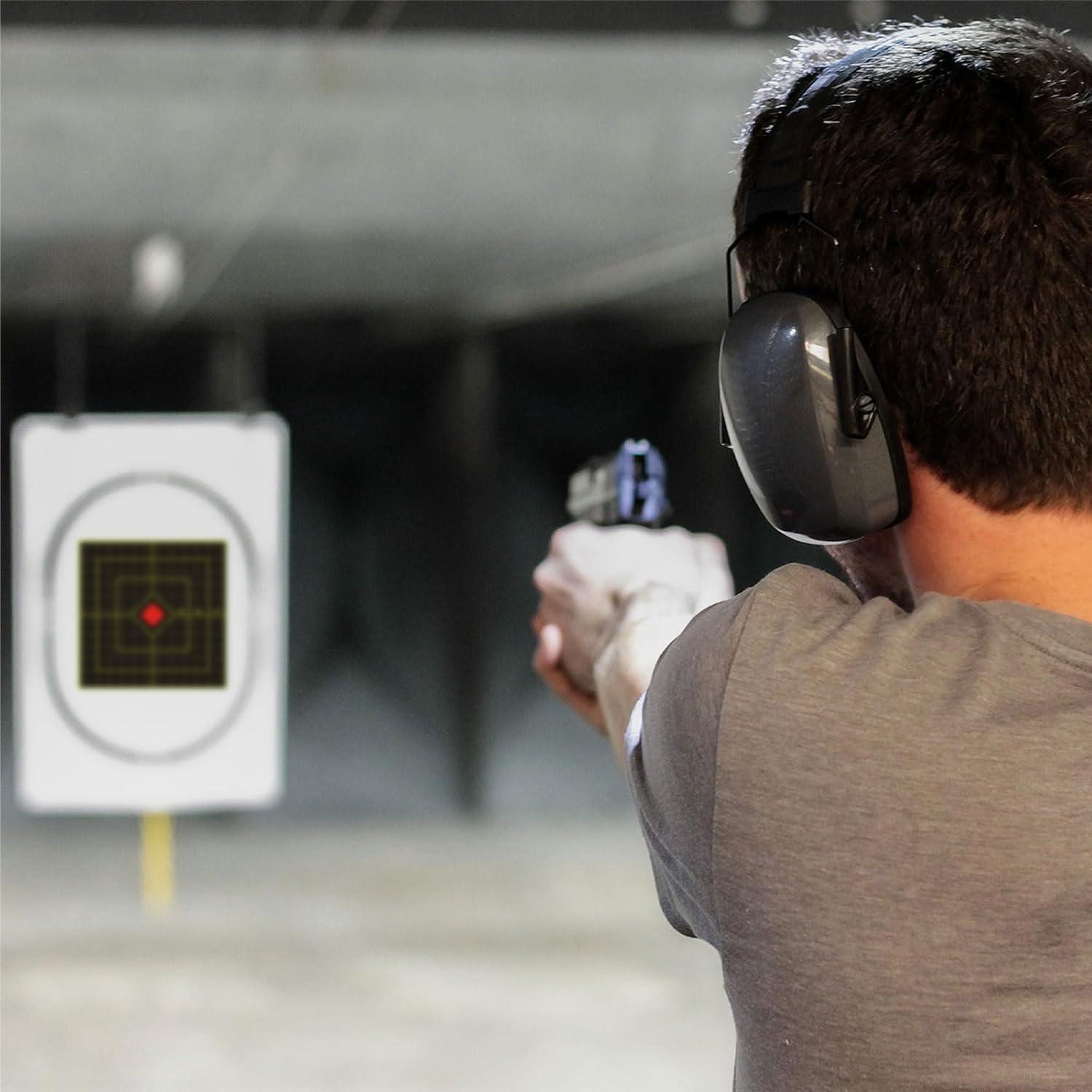 Objetivos de Tiro Adhesivos Likelety 6" Amarillo 100 Paquete