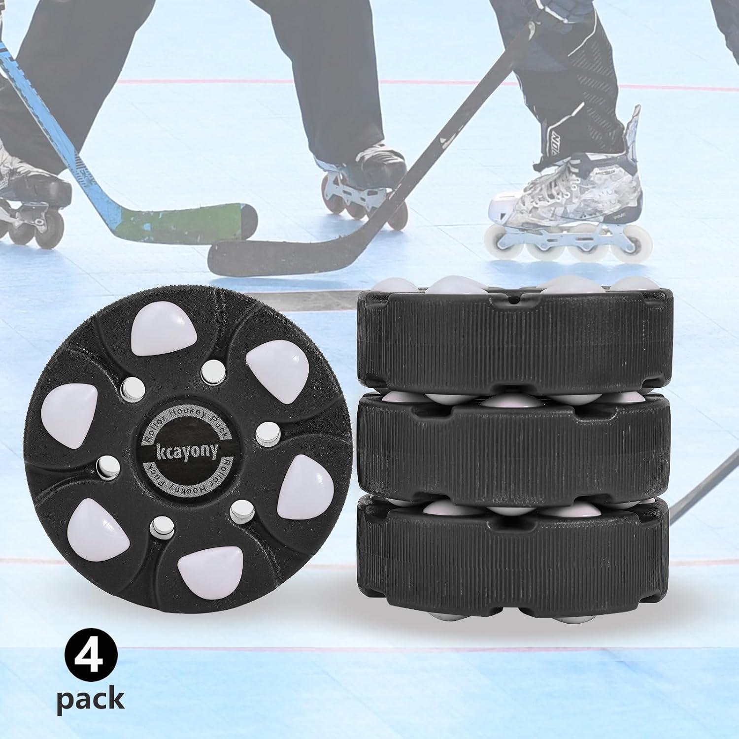 Paquete de 4 Pelotas de Hockey Callejero kcayony - 7.62 cm