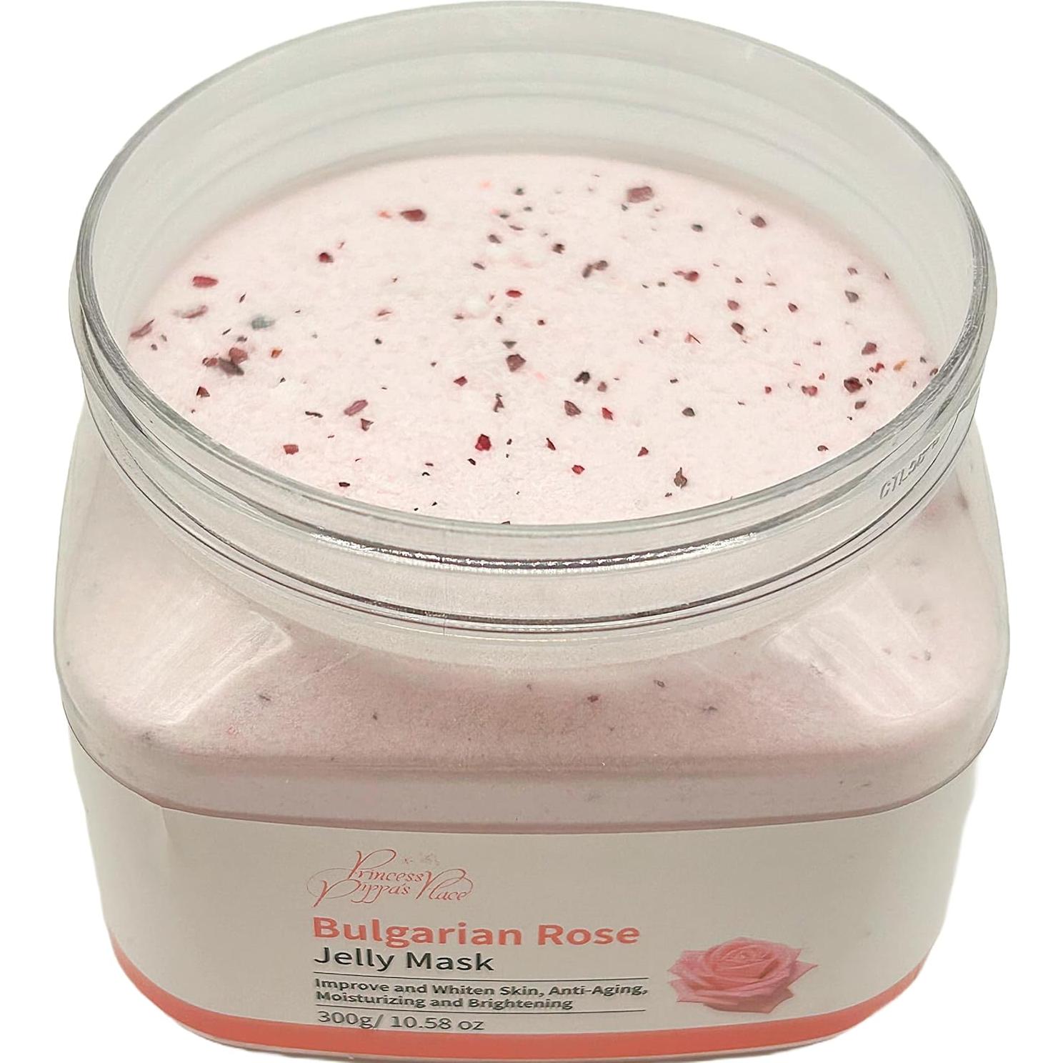Máscara Facial de Gel Hidratante Princess Pippa - 300g Rosa Búlgara