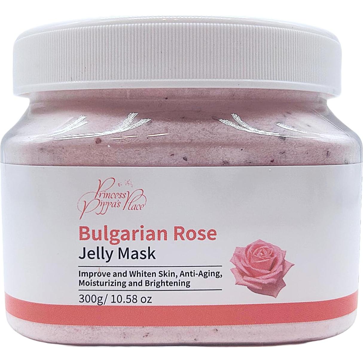 Máscara Facial de Gel Hidratante Princess Pippa - 300g Rosa Búlgara