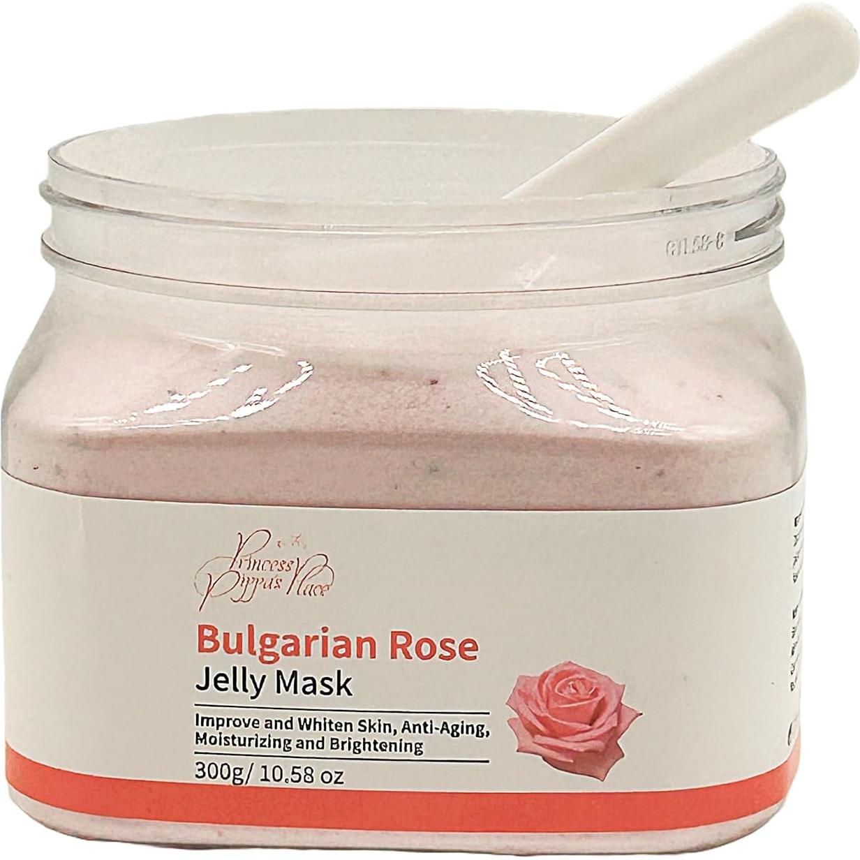 Máscara Facial de Gel Hidratante Princess Pippa - 300g Rosa Búlgara