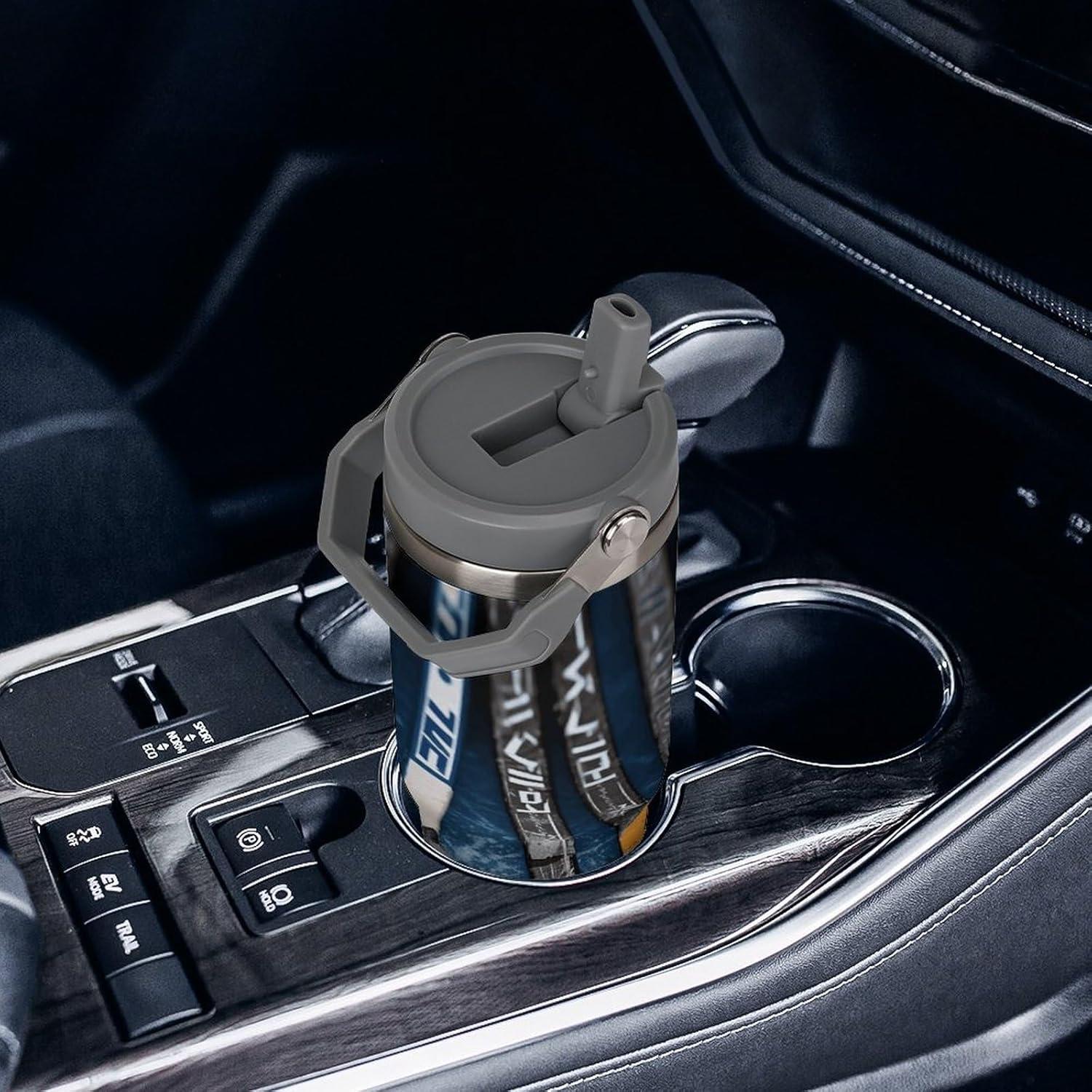 Botella de Agua YHNNH 900 ml Acero Inoxidable Aislada para Auto