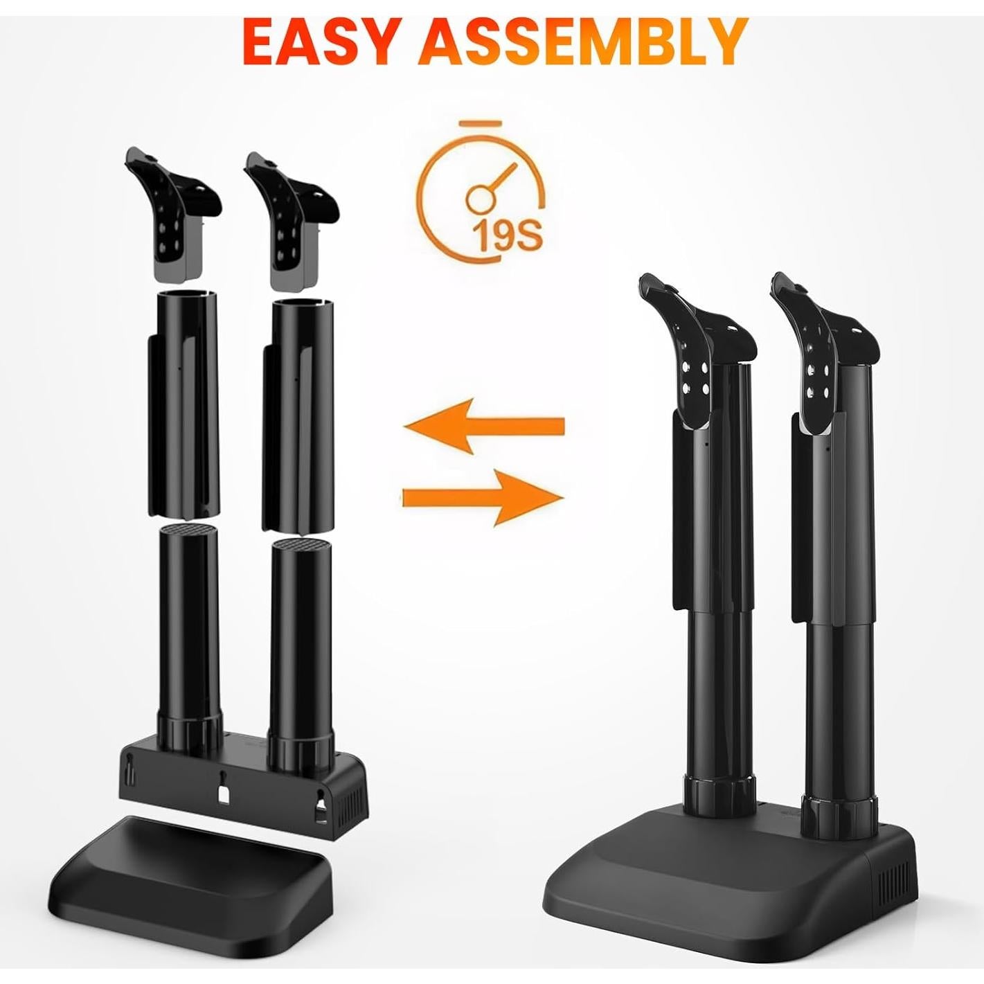 Secador de Botas Eléctrico Air Choice SD-030S1, Silencioso y Rápido