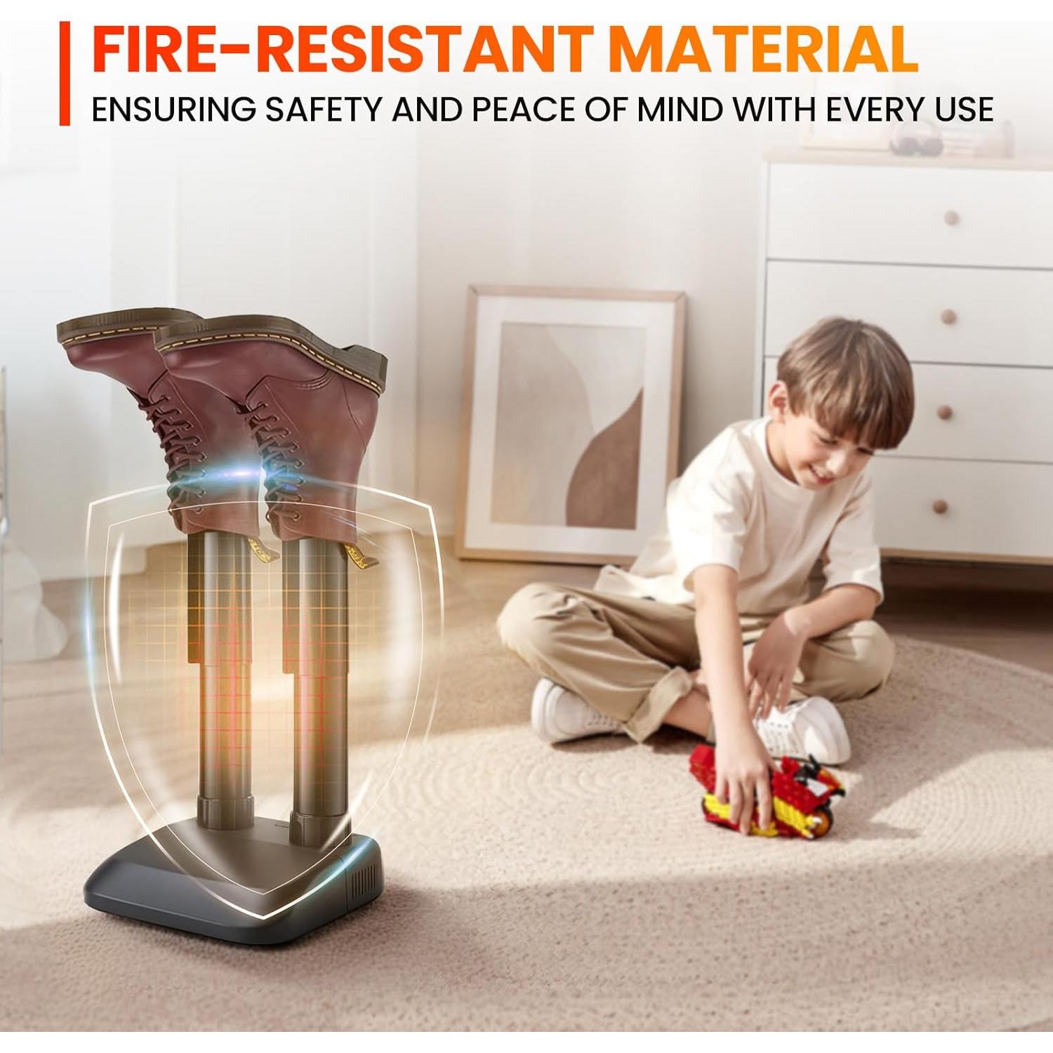 Secador de Botas Eléctrico Air Choice SD-030S1, Silencioso y Rápido