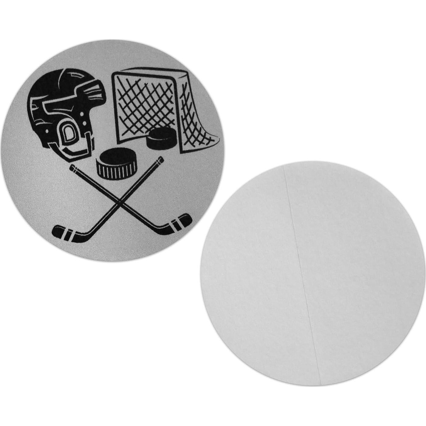 Calcomanías de Hockey Novel Merk - 20 Piezas 5.08 cm Impermeables