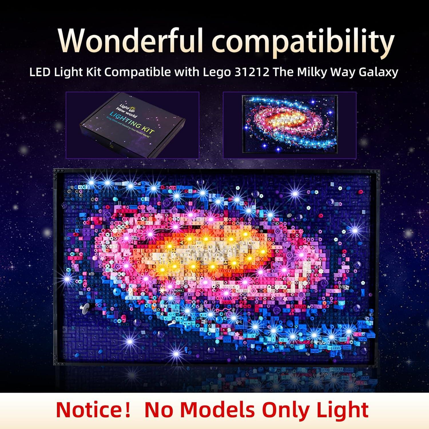 Kit de Luz LED para Lego 31212 La Galaxia Vía Láctea