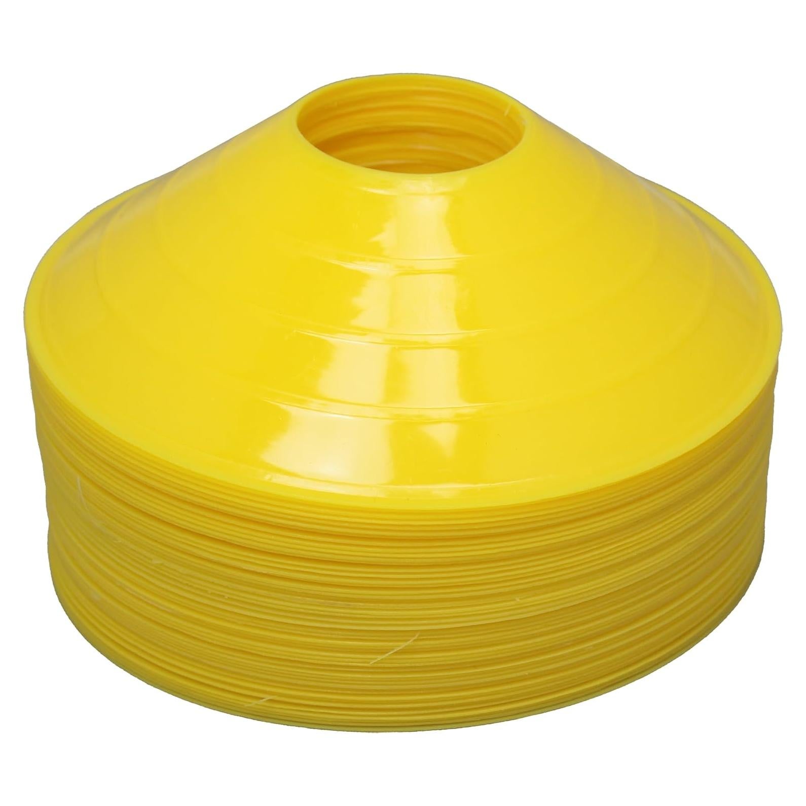 Conos de Entrenamiento BlueDot 30 Pack Amarillo con Soporte