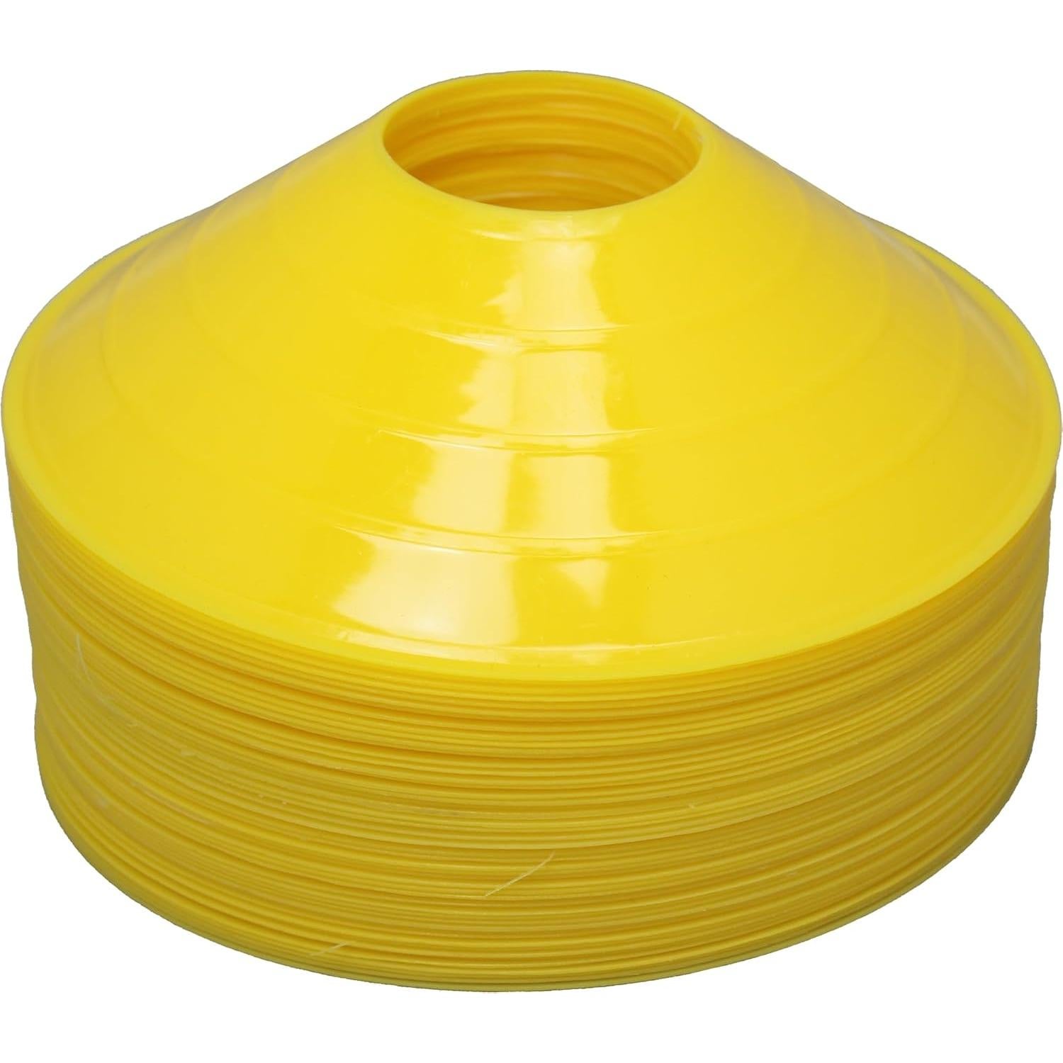 Conos de Entrenamiento BlueDot 30 Pack Amarillo con Soporte