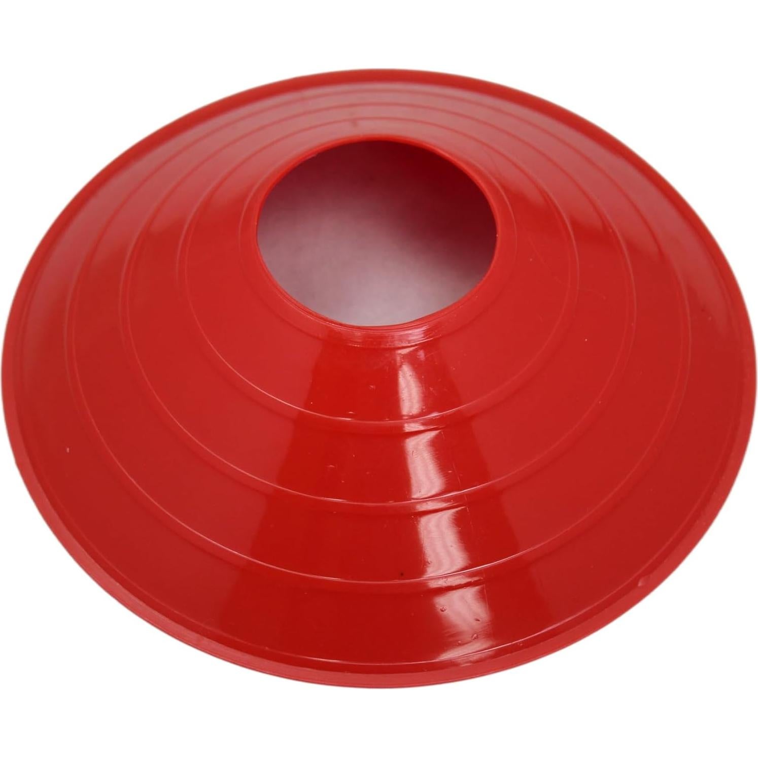 Conos de Disco Pro BlueDot Trading 50-Pack Alta Visibilidad Rojo