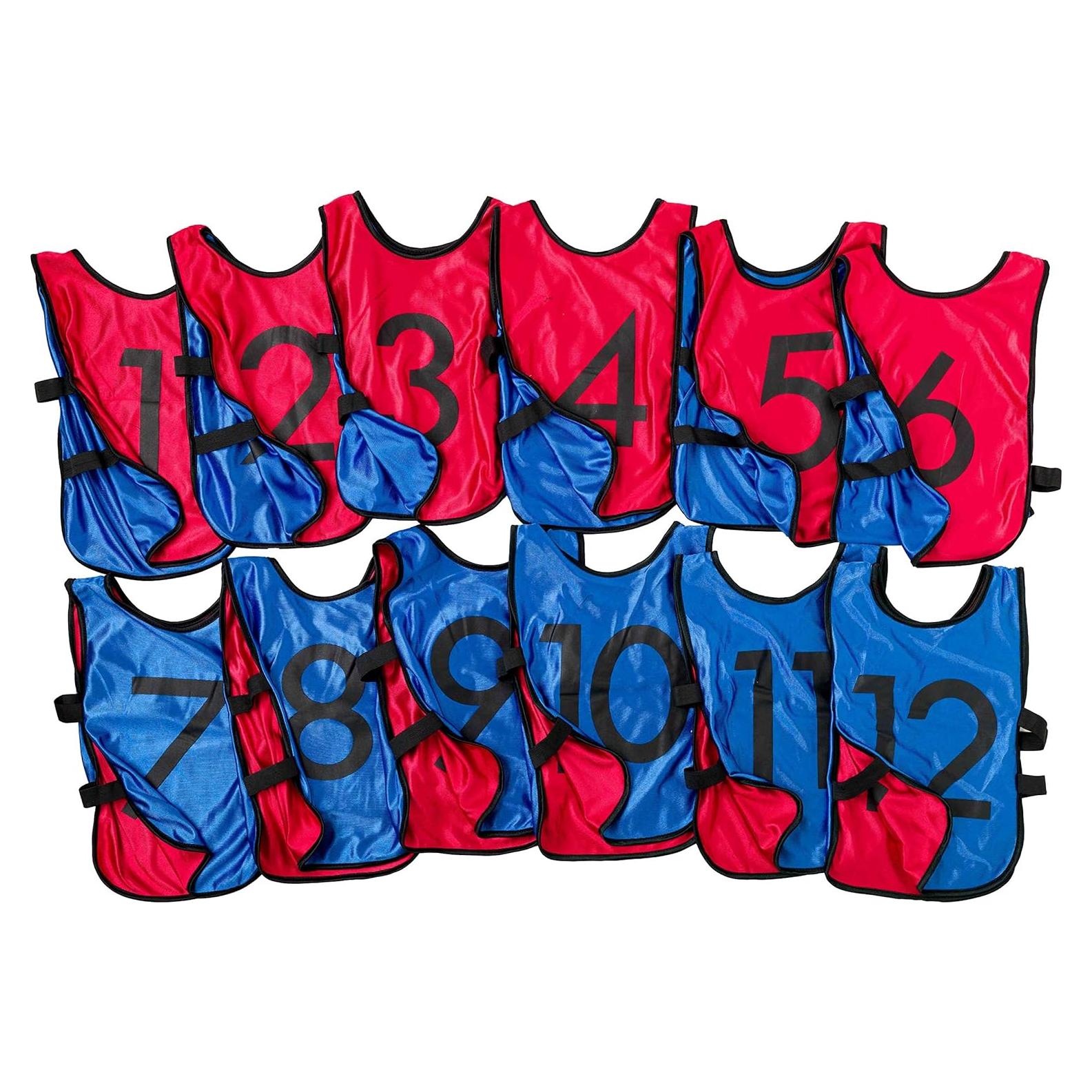 Chalecos Reversibles LVL10 Pro para Fútbol - Paquete de 6