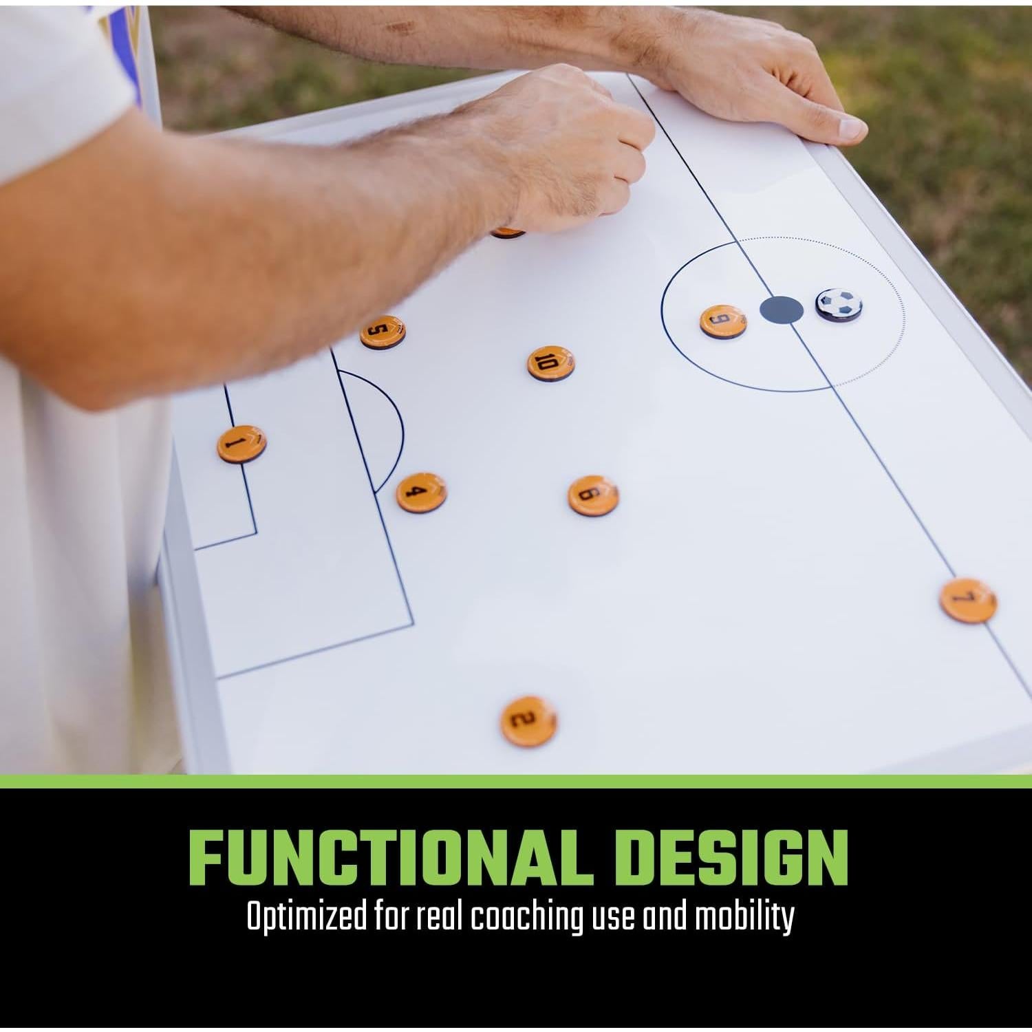 Pizarra de Entrenamiento SCOPRO 43.2x27.9cm Magnética