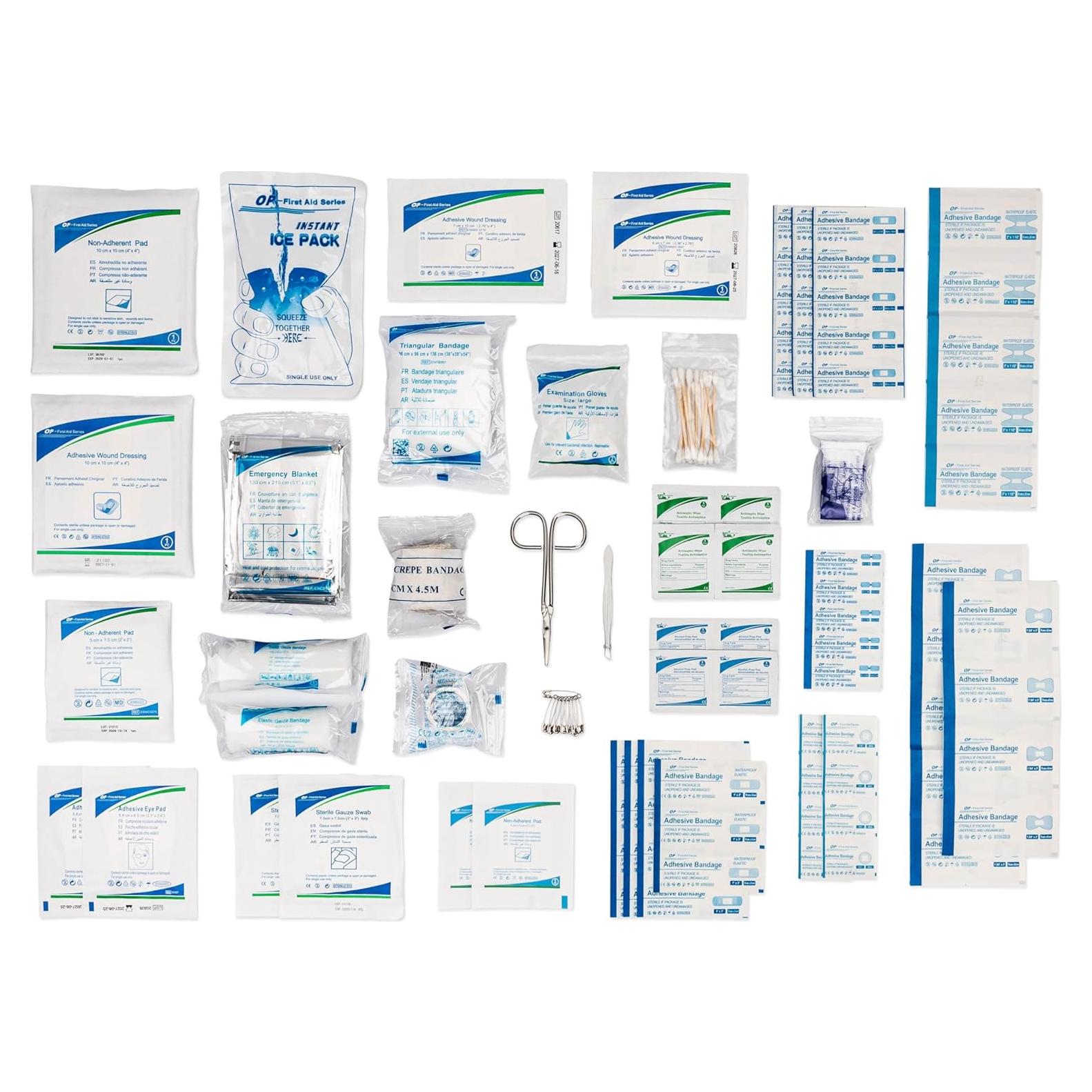 Recarga de Kit de Primeros Auxilios BrightCare - 100 Piezas