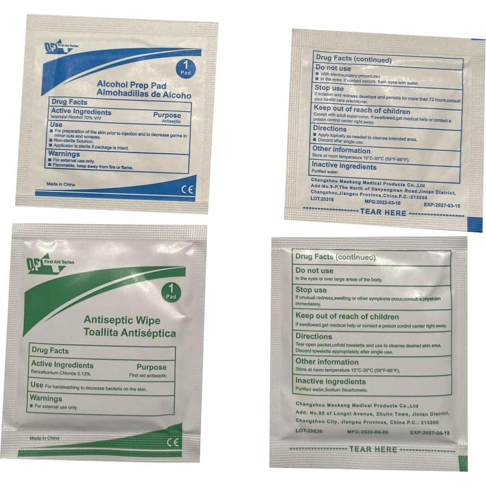 Recarga de Kit de Primeros Auxilios BrightCare - 100 Piezas