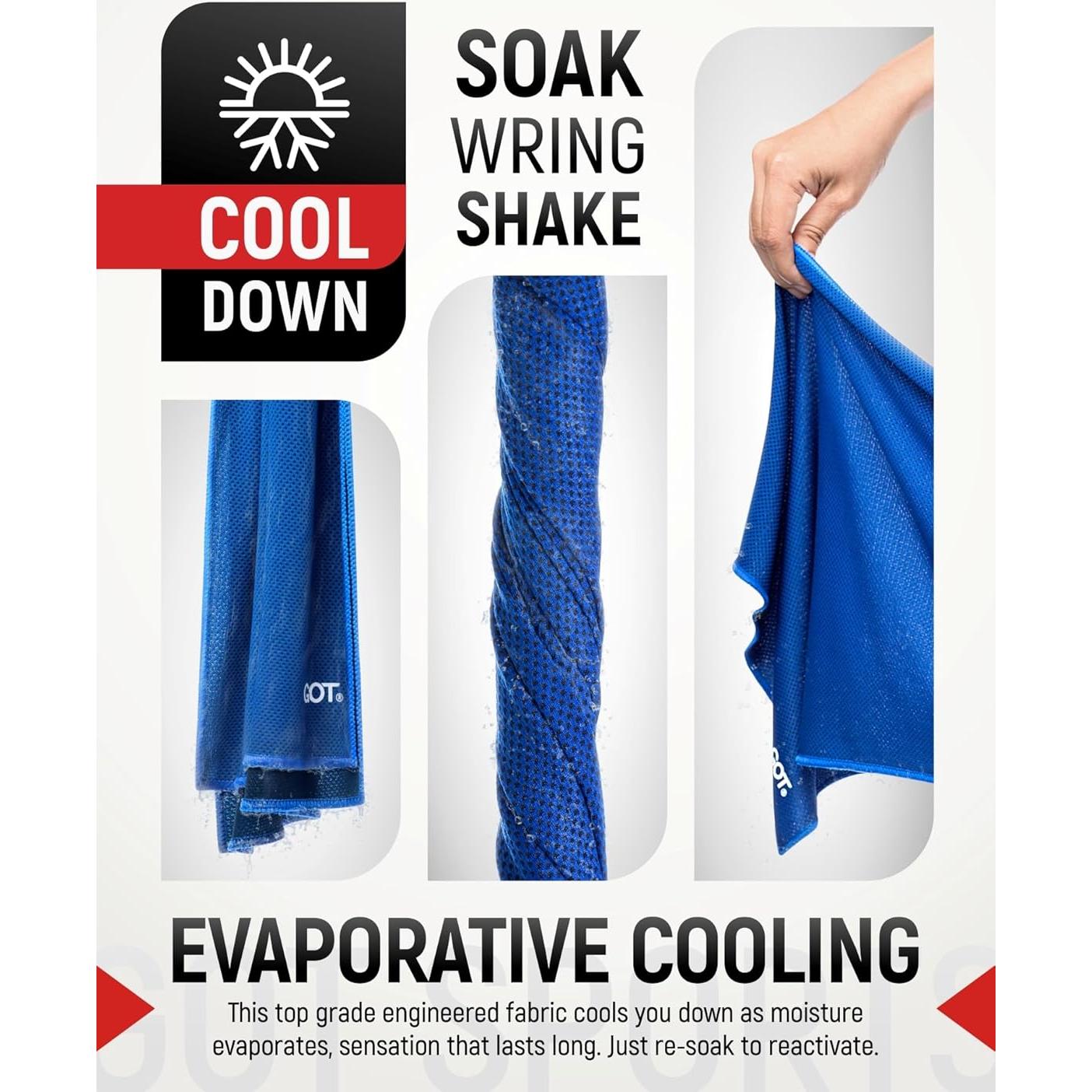 Toalla Enfriadora GOT Sports 101.6cm - Protección UV UPF 41