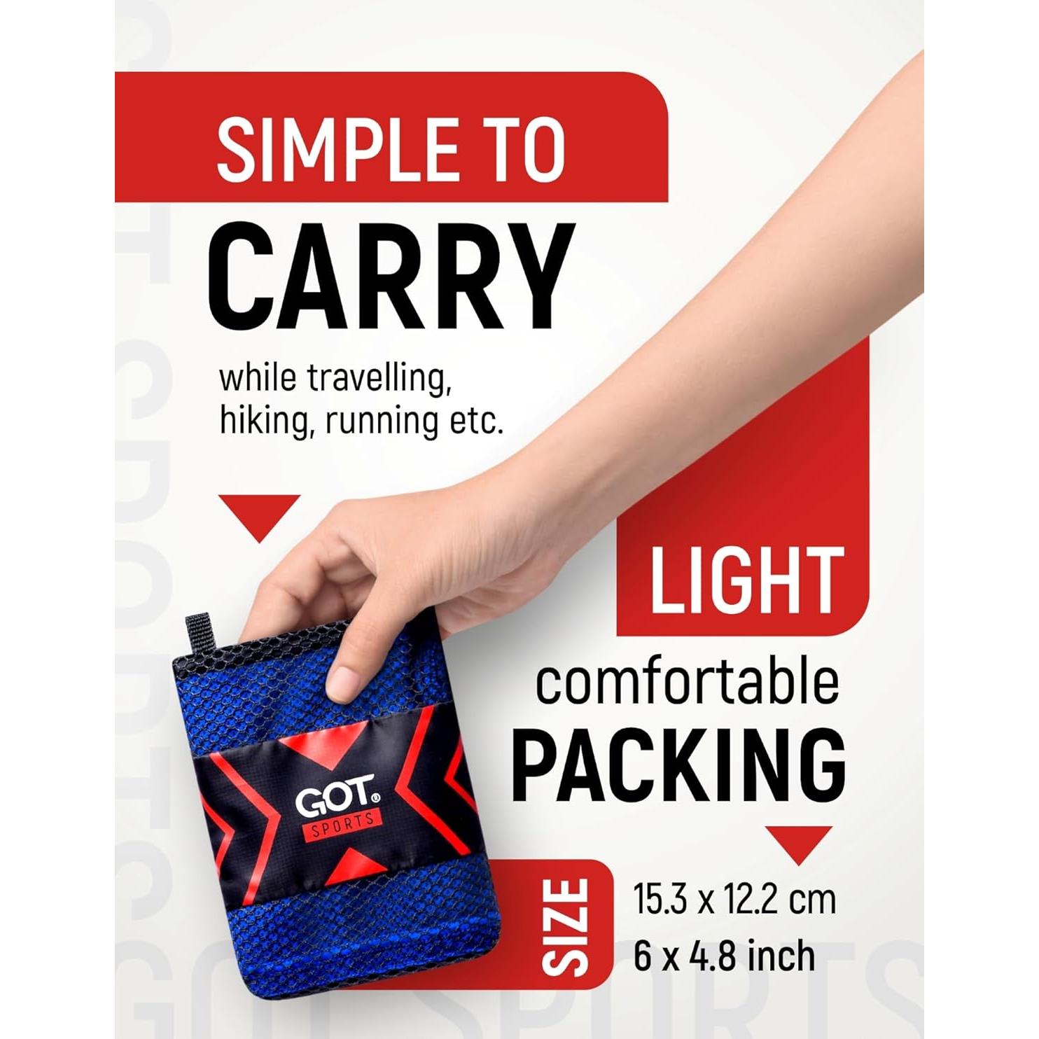 Toalla Enfriadora GOT Sports 101.6cm - Protección UV UPF 41