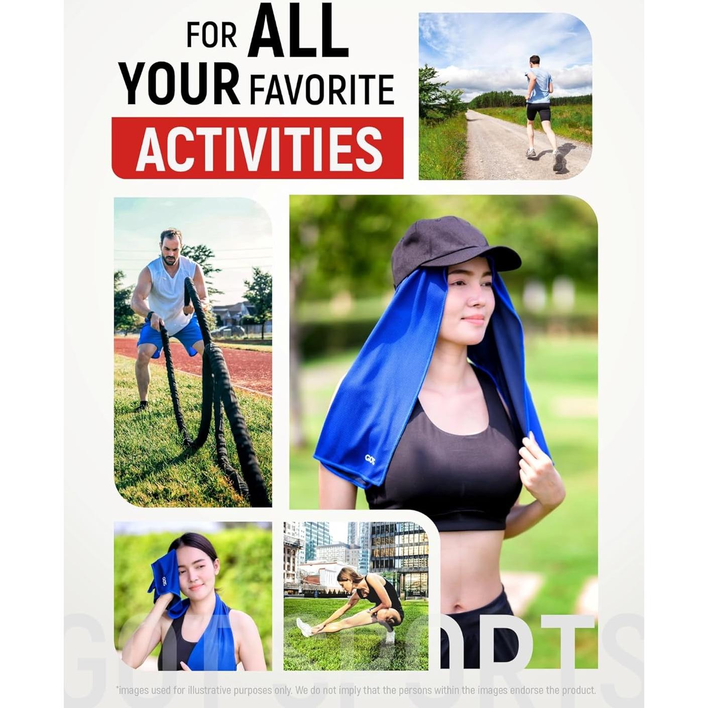 Toalla Enfriadora GOT Sports 101.6cm - Protección UV UPF 41