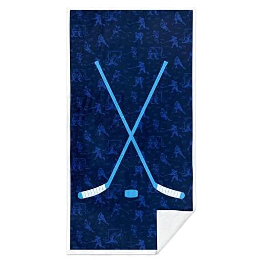 Toalla de Playa ChalkTalkSPORTS Hockey 152x76 cm Premium