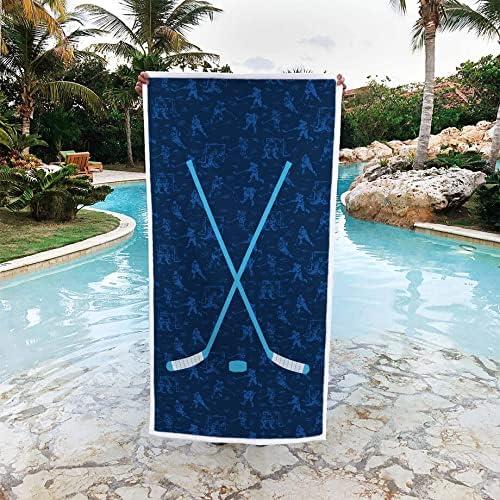 Toalla de Playa ChalkTalkSPORTS Hockey 152x76 cm Premium