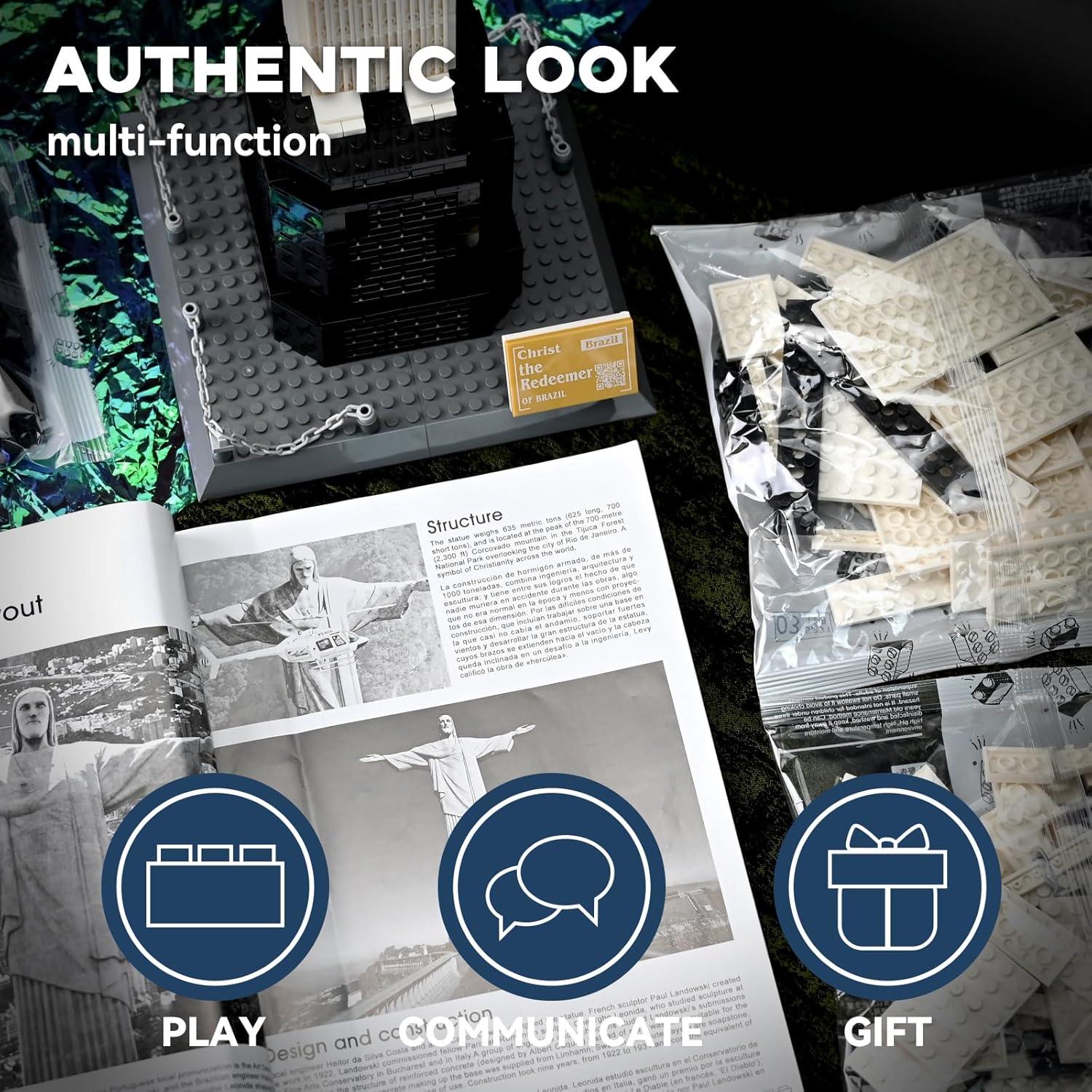 Set de Construcción ArtorBricks Cristo Redentor 973 Piezas