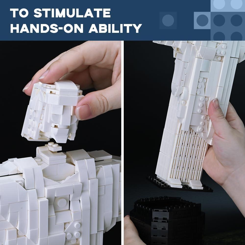 Set de Construcción ArtorBricks Cristo Redentor 973 Piezas