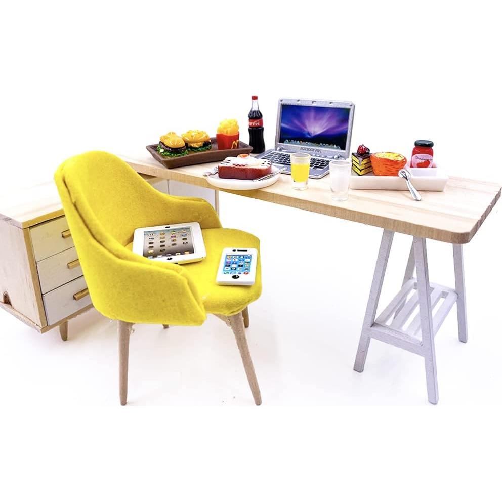 20 Piezas Mini Juguetes de Comida y Tecnología para Muñecas