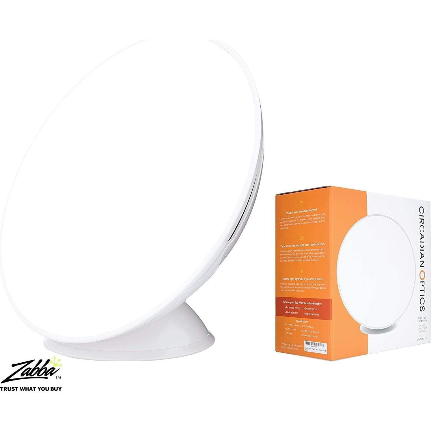 Lámpara de Terapia de Luz Circadian Optics Lampu 10,000 Lux