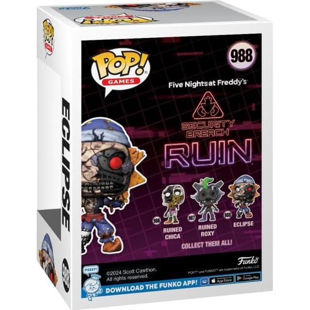 Figura Funko POP! Eclipse FNAF Ruina 11.5 cm Vinilo Coleccionable