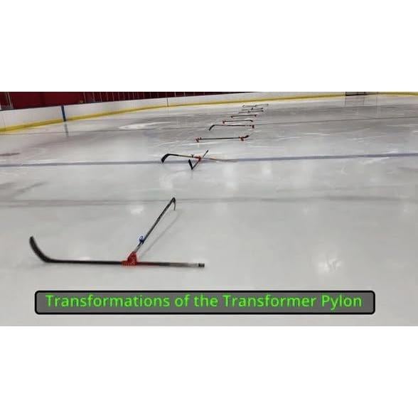 Pilon de Hockey Transformer Pilon SL Verde 12x12cm Ajustable