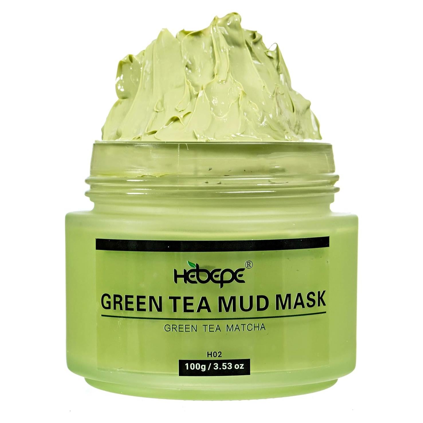 Mascarilla Labial Noche Hebepe Té Verde Matcha Hidratante