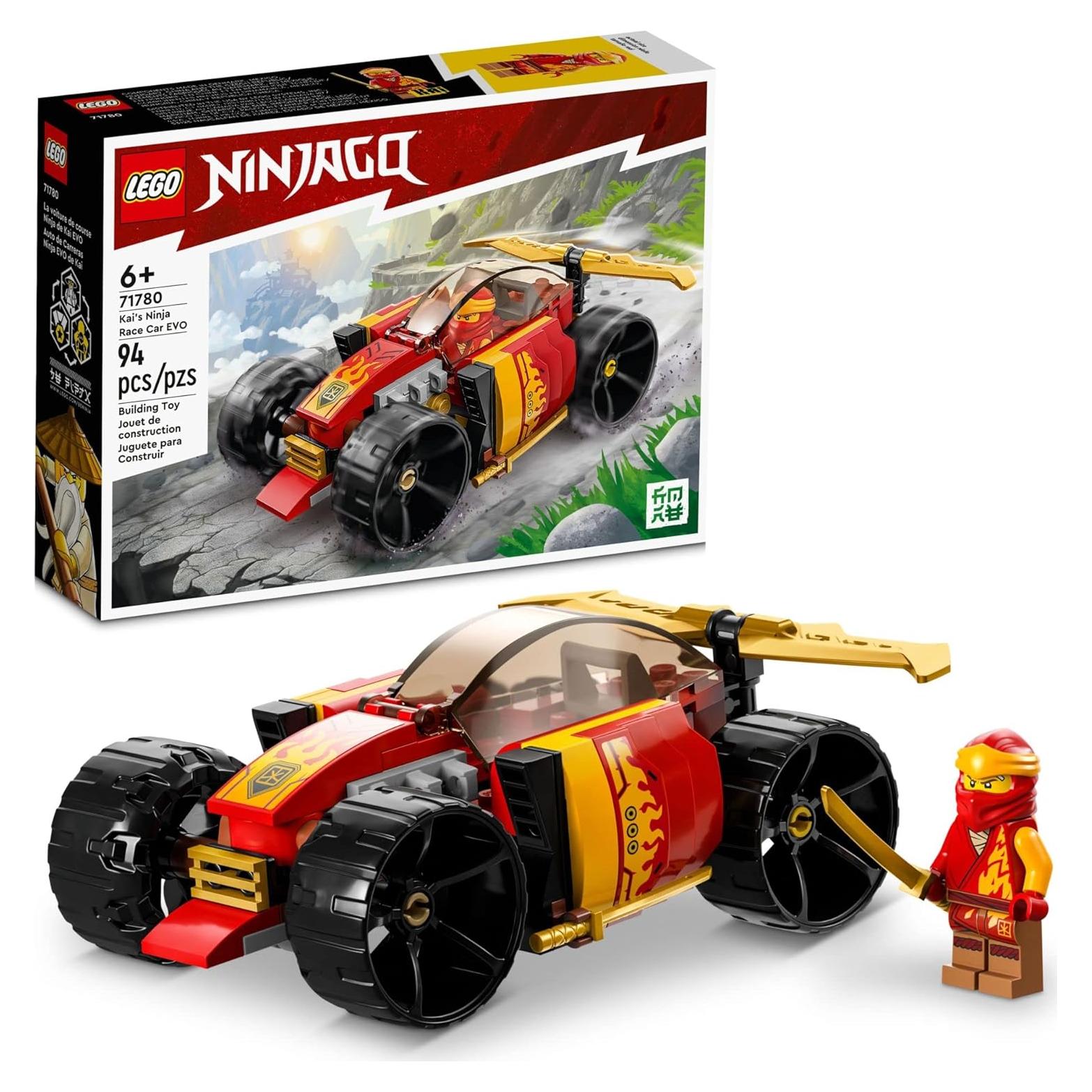 Lego NINJAGO Coche de Carreras Kai 71780 2en1 Juguete