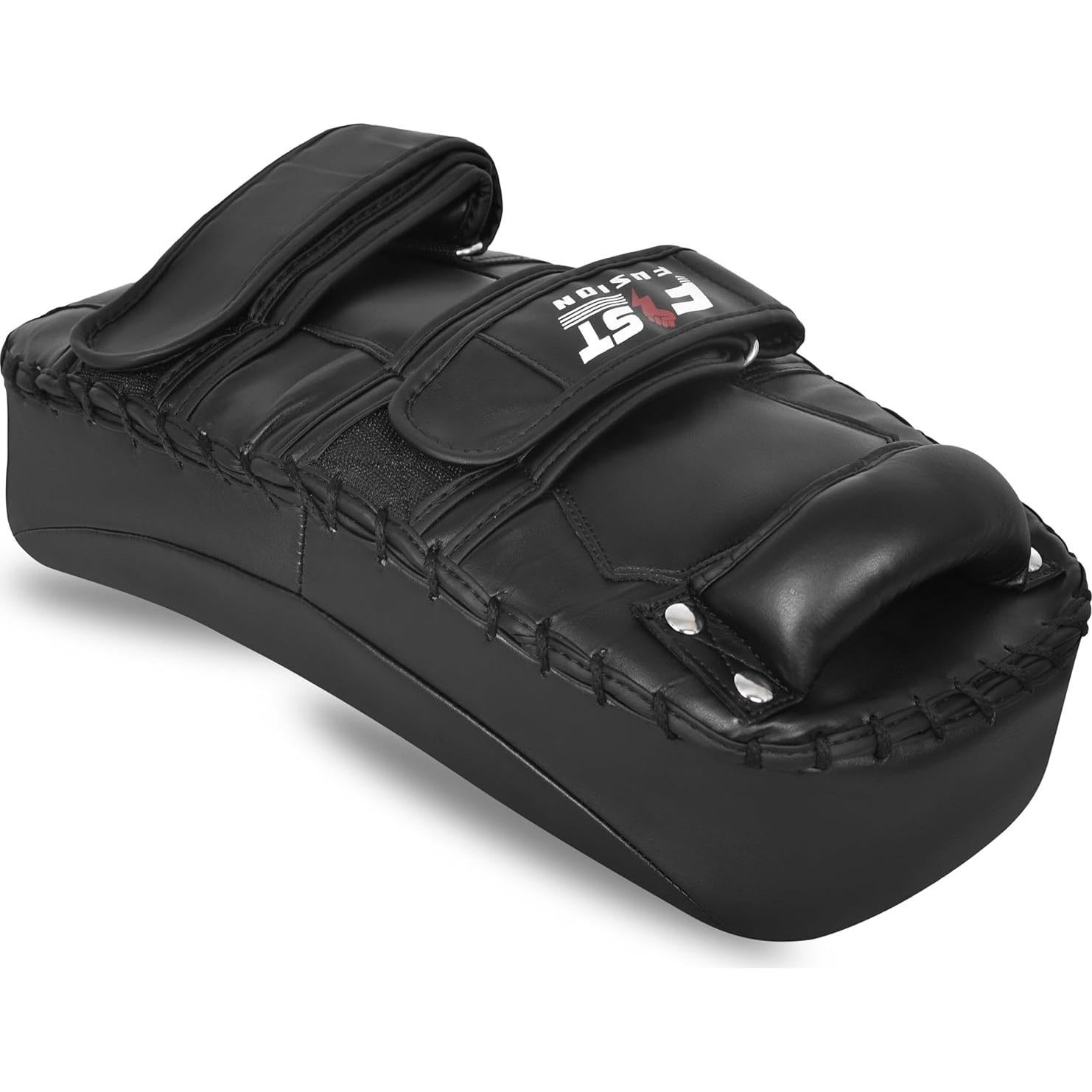 Pad de Boxeo Tailandés Fist Fusion TP-FF-A01 Cuero Negro