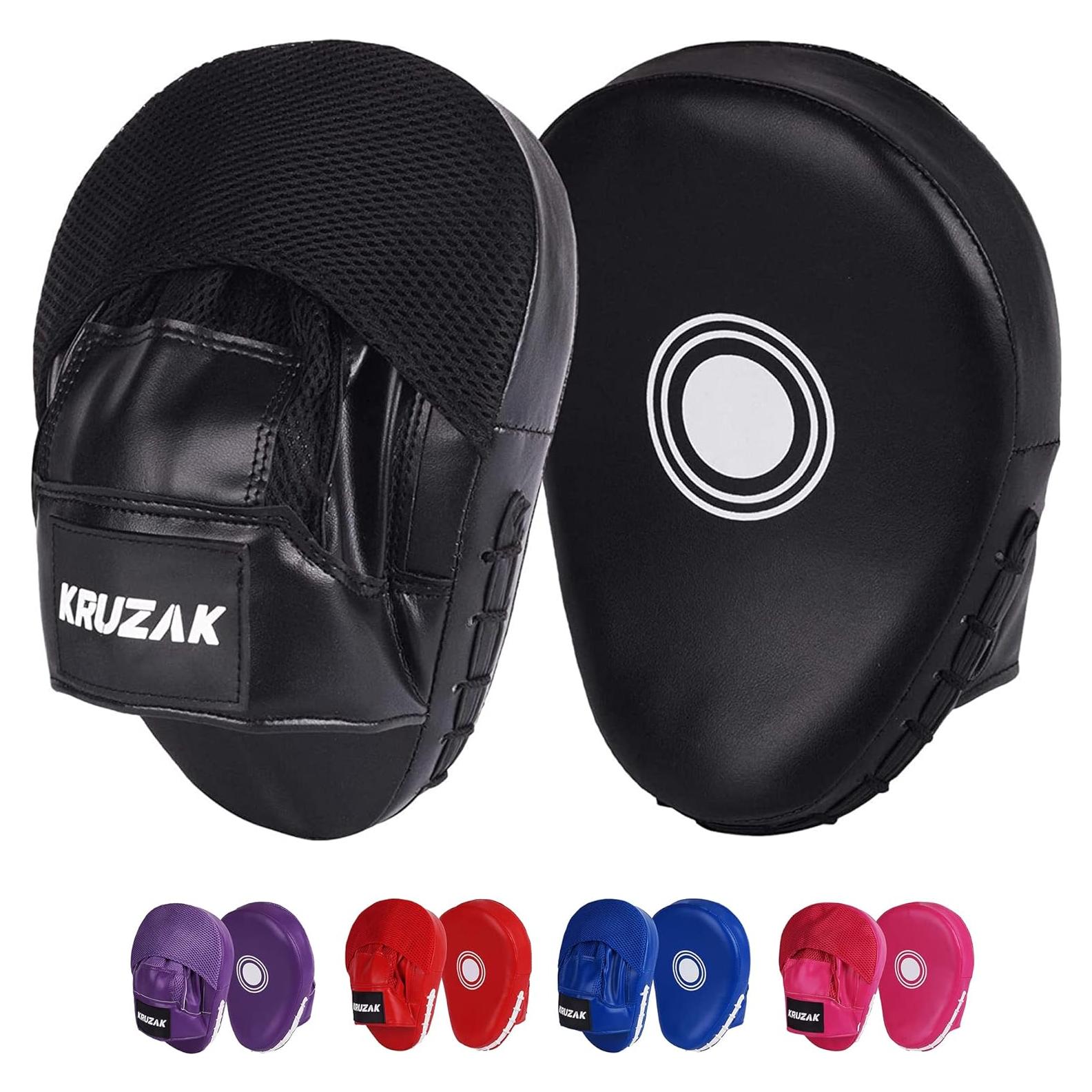 Mitones de Golpeo Kruzak de Cuero Sintético para Boxeo