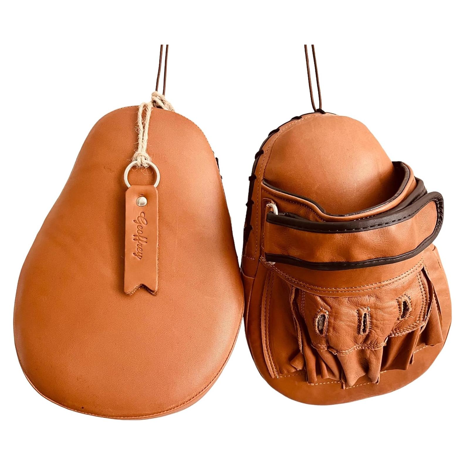 Mitones de Enfoque PRO Geoffrey 100% Cuero Vaca Tan