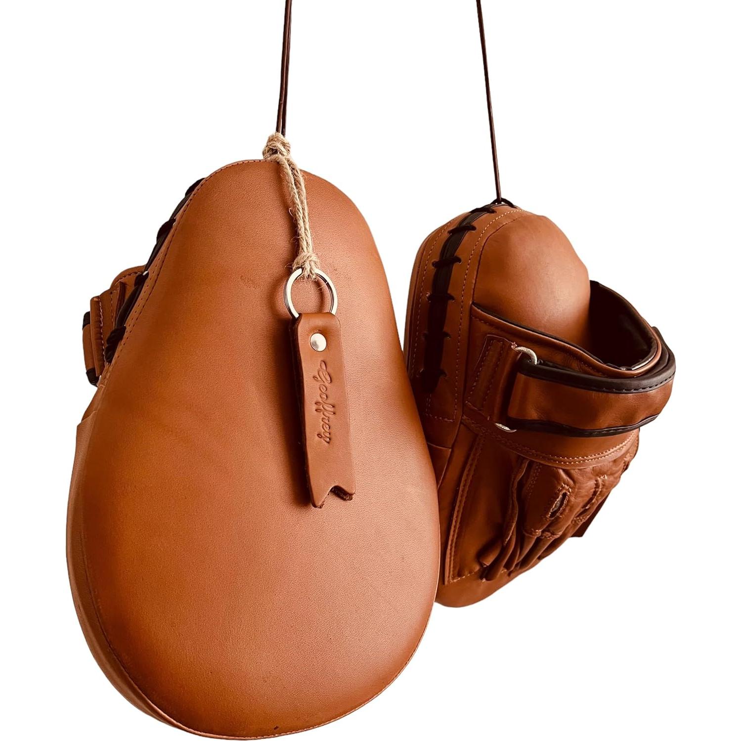 Mitones de Enfoque PRO Geoffrey 100% Cuero Vaca Tan