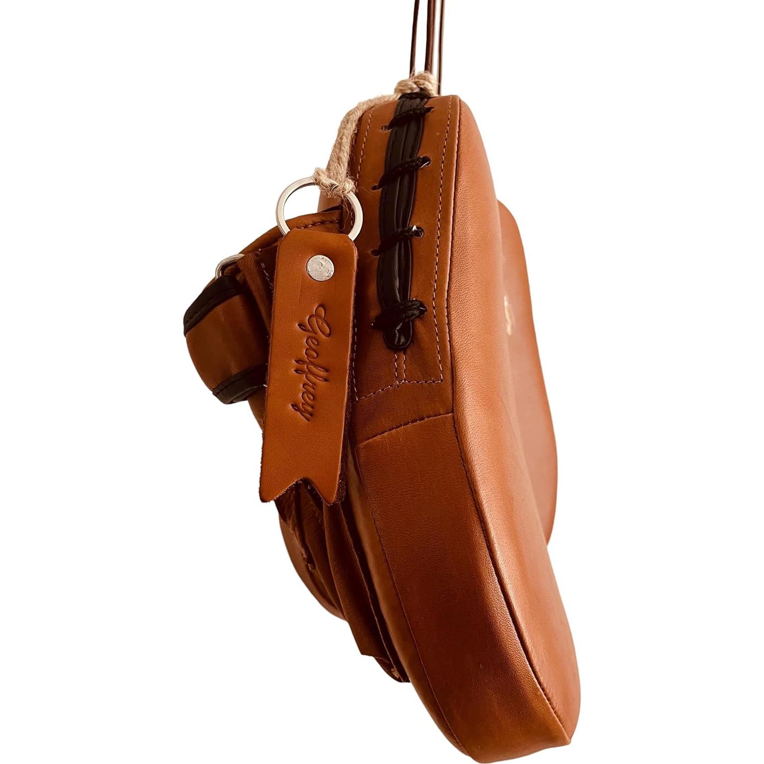 Mitones de Enfoque PRO Geoffrey 100% Cuero Vaca Tan