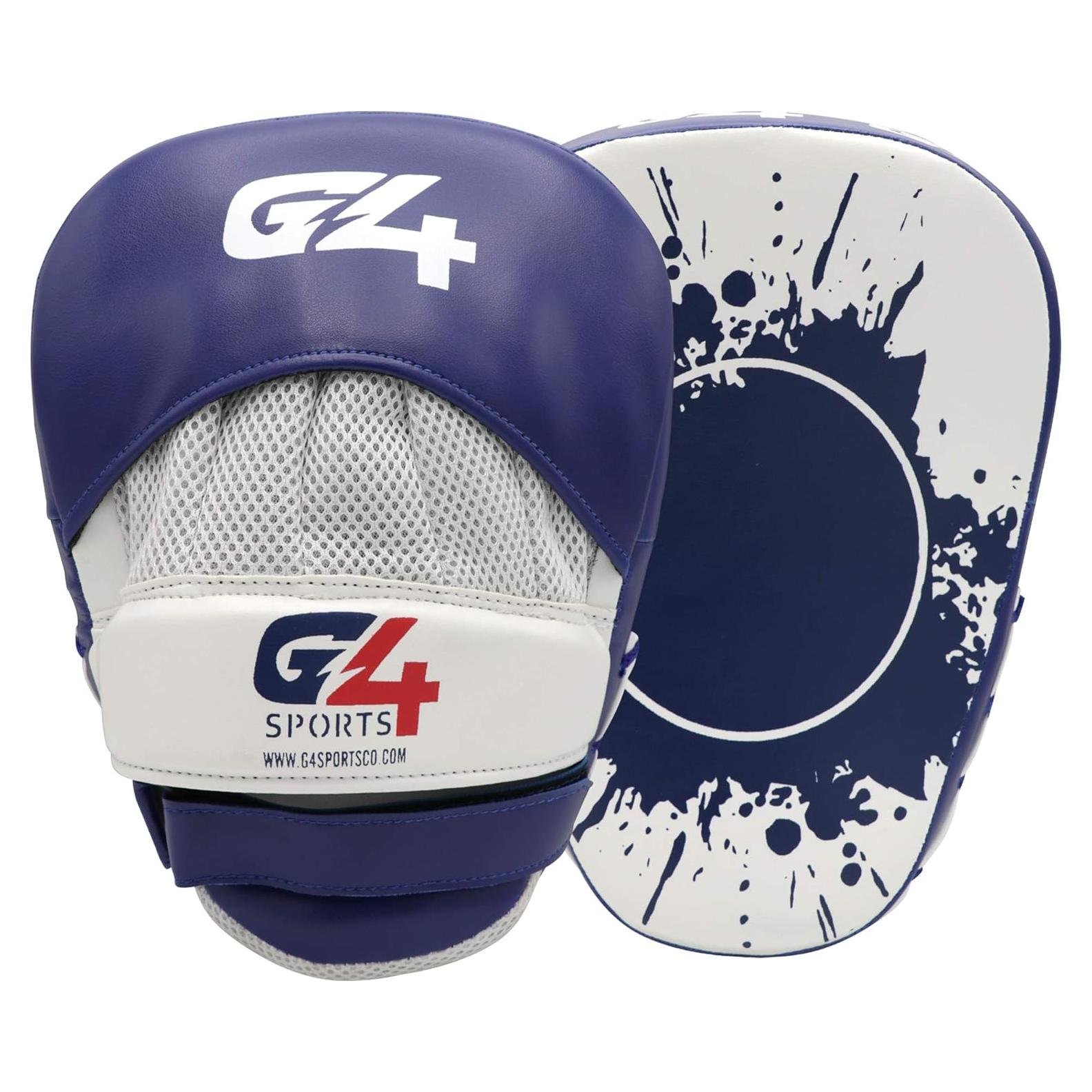Mitones Curvados G4 Vision para Boxeo y MMA - Cuero Sintético