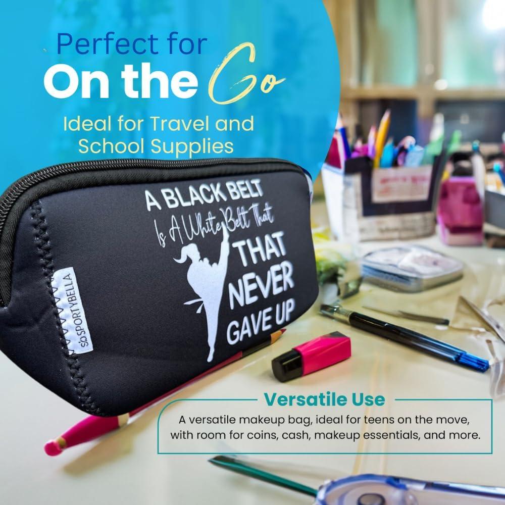 Bolsa de Cosméticos Sportybella para Artes Marciales 22.8x12.7cm