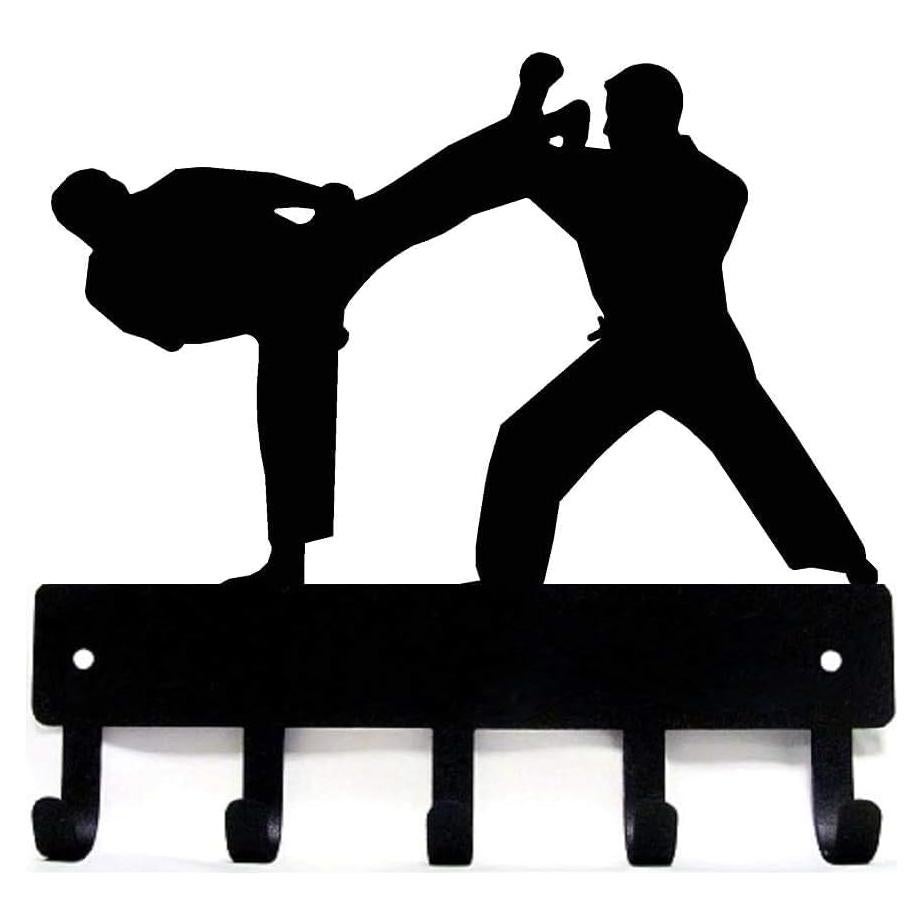 Soporte de Llaves de Pared The Metal Peddler Karate 15.24 cm
