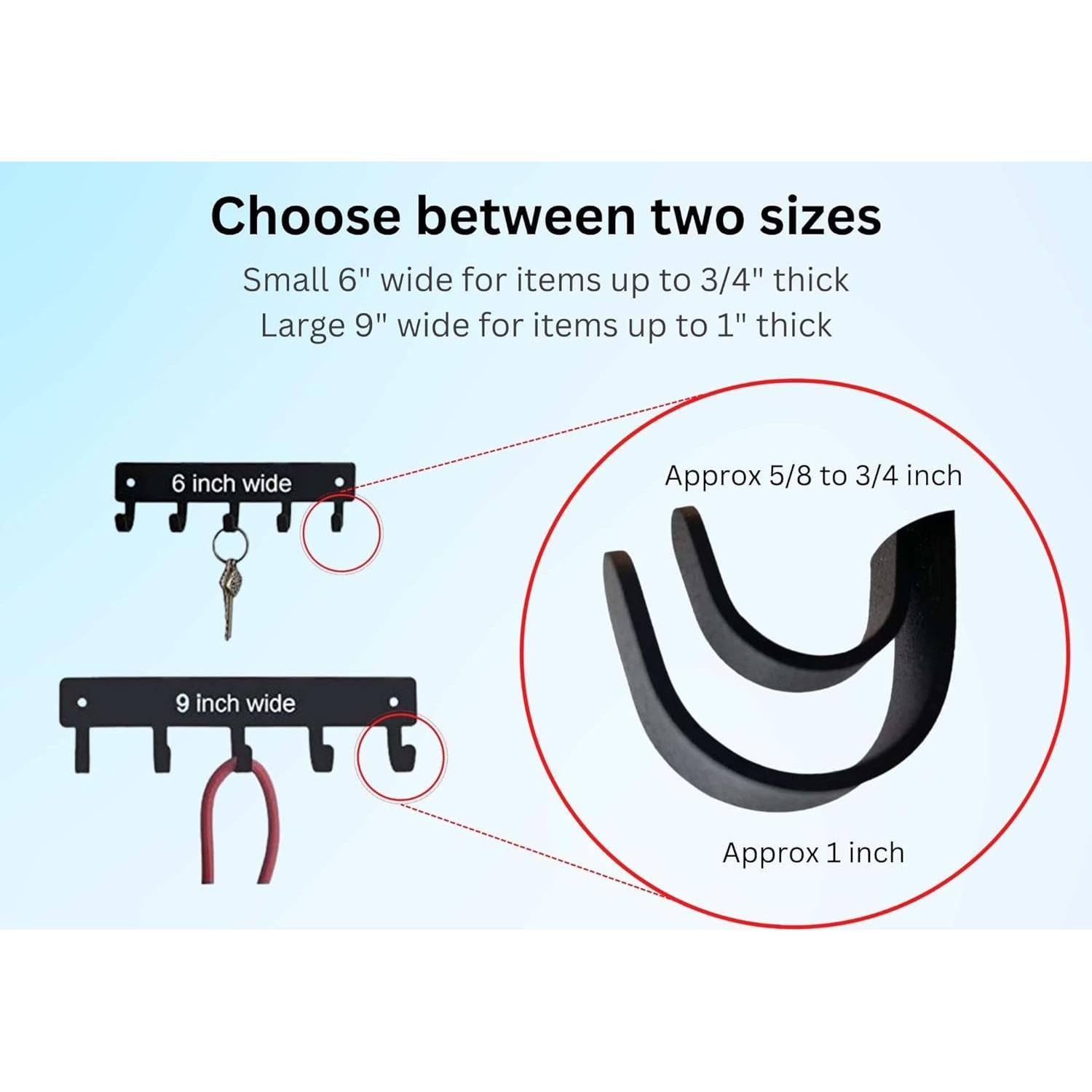 Soporte de Llaves de Pared The Metal Peddler Karate 15.24 cm