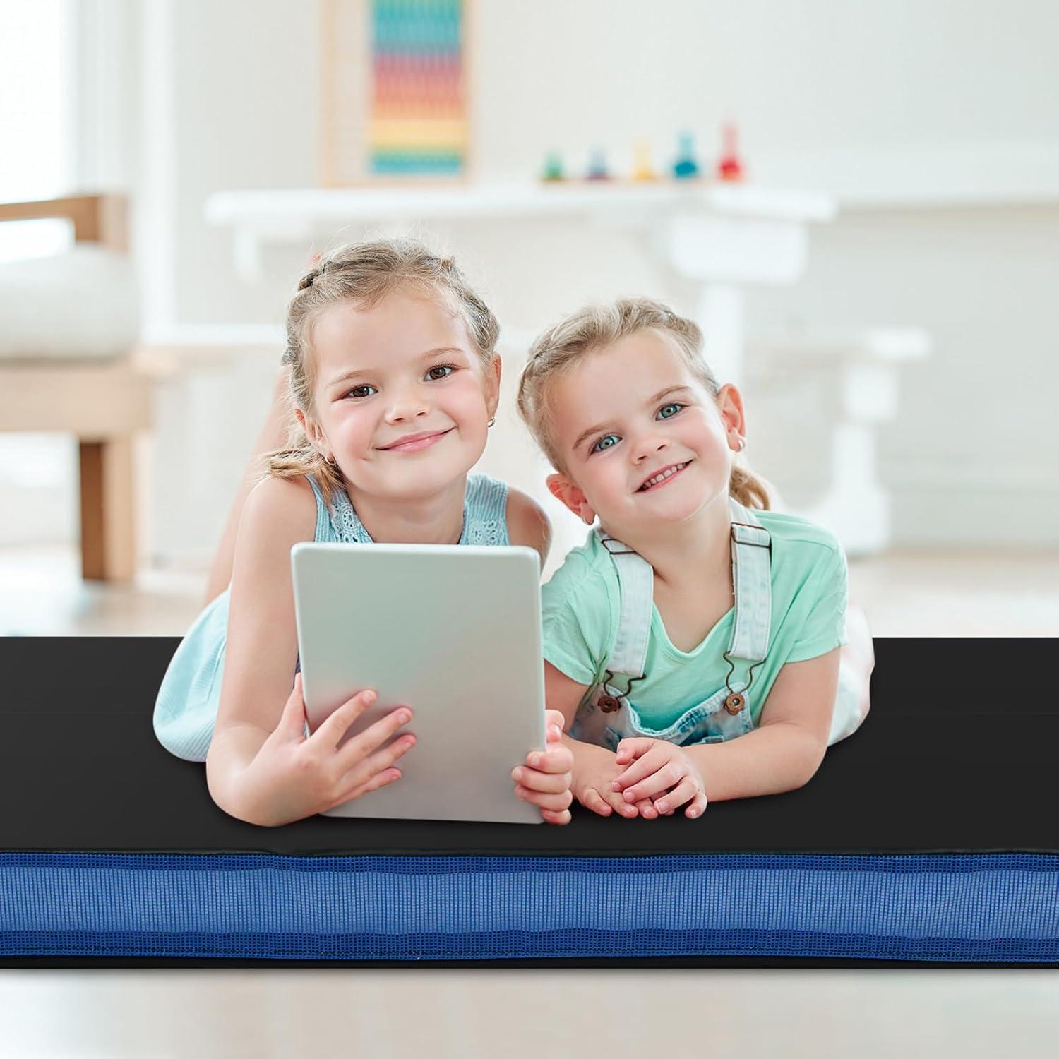 Esterilla de Gimnasia Plegable Giantex 1.22m x 1.22m Negra