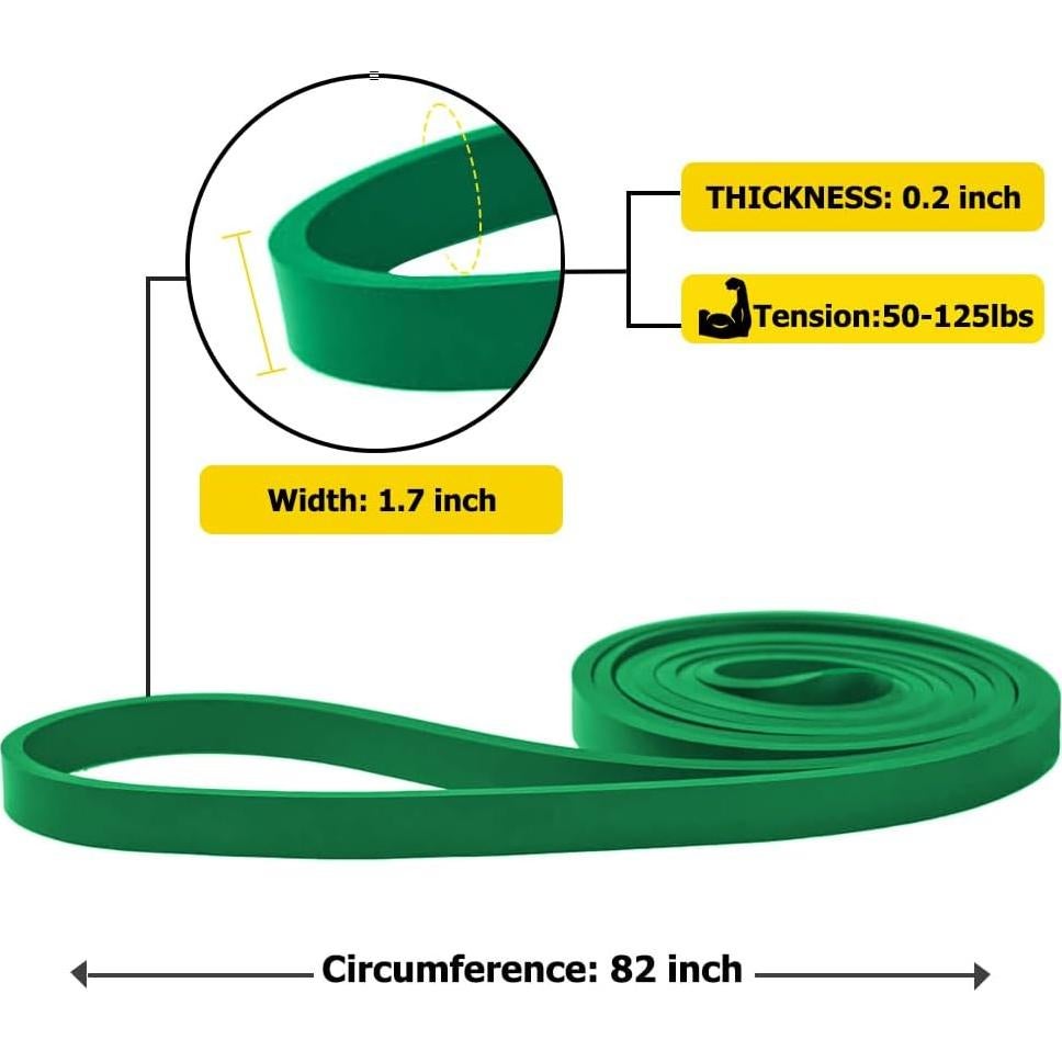 Banda de Resistencia ROSAPOAR 100% Láttex Natural 22.7-56.7 kg