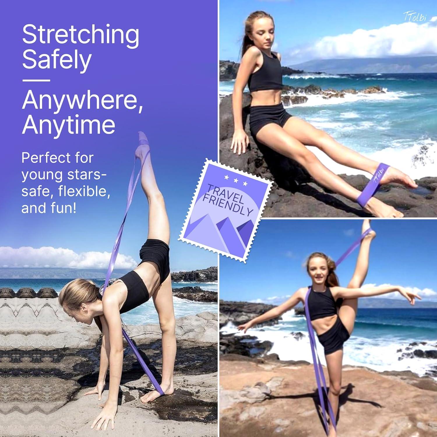 Bandas de Estiramiento TTolbi para Bailarines - Flexibilidad y Fuerza