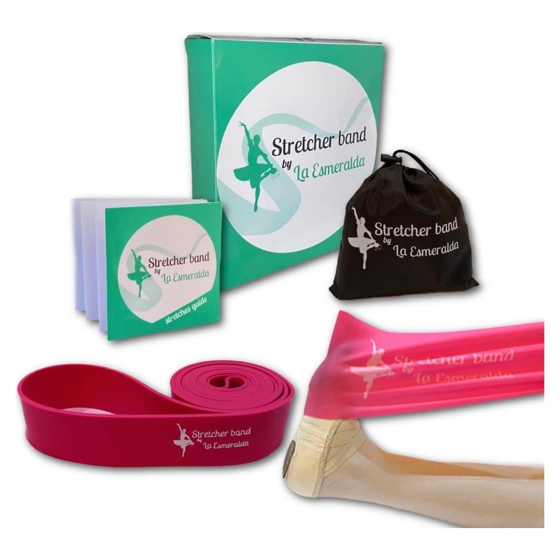 Juego de Bandas de Resistencia La Esmeralda para Ballet - 2 Piezas