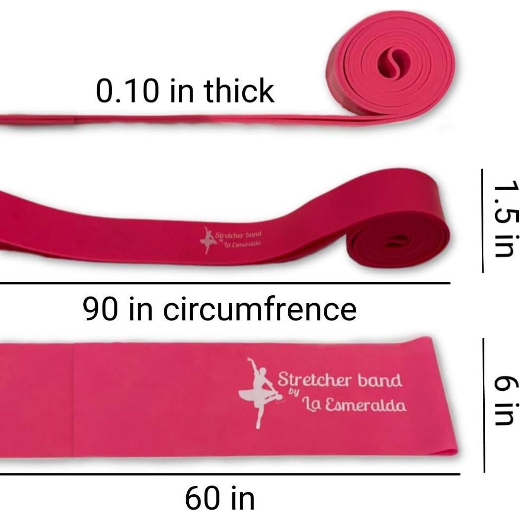Juego de Bandas de Resistencia La Esmeralda para Ballet - 2 Piezas