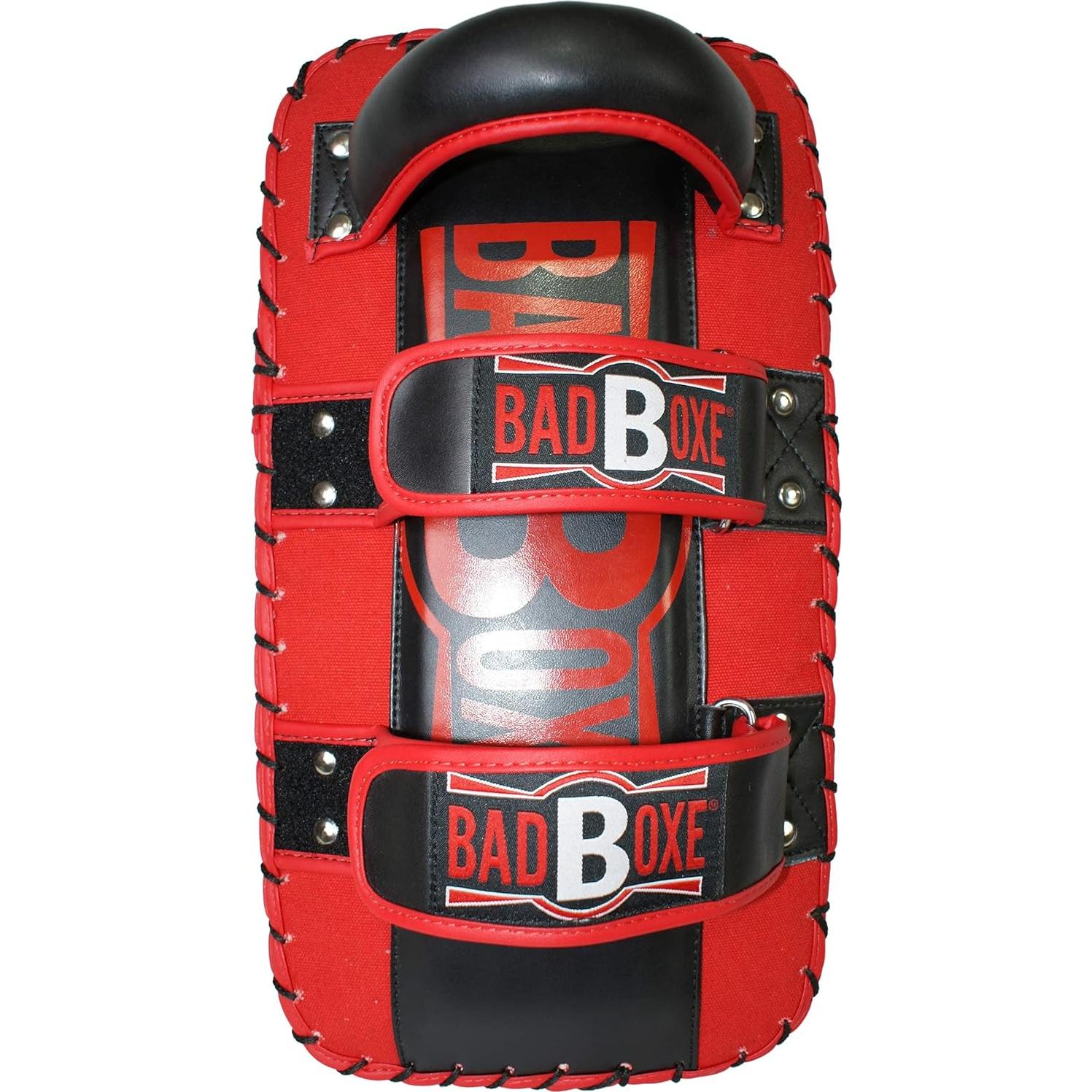 Pad de Boxeo Twister Kick Shield 100% Cuero Sintético Rojo/Negro