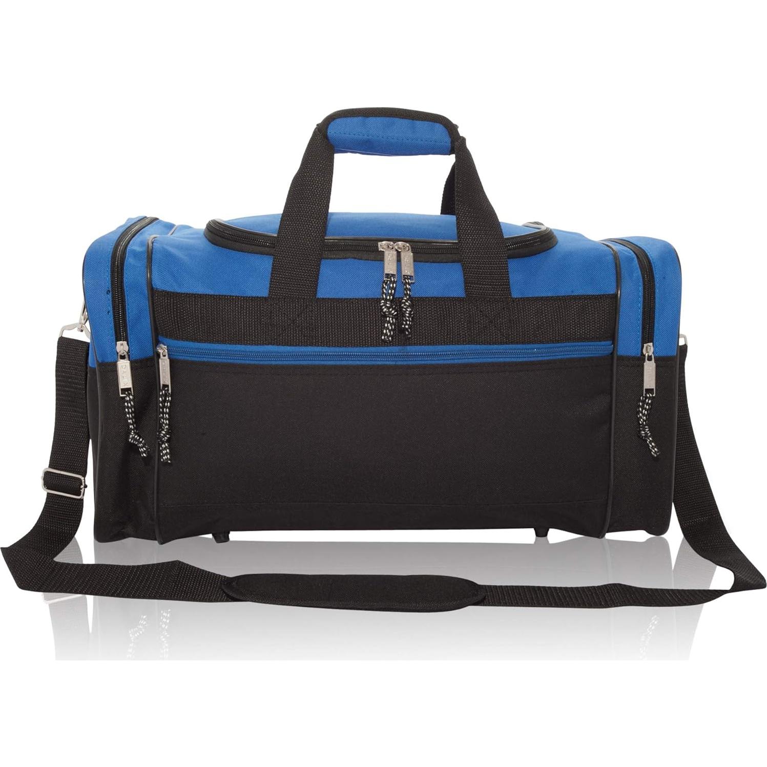 Bolsa de Deporte Duffle DALIX 43x25x22 cm Azul Real