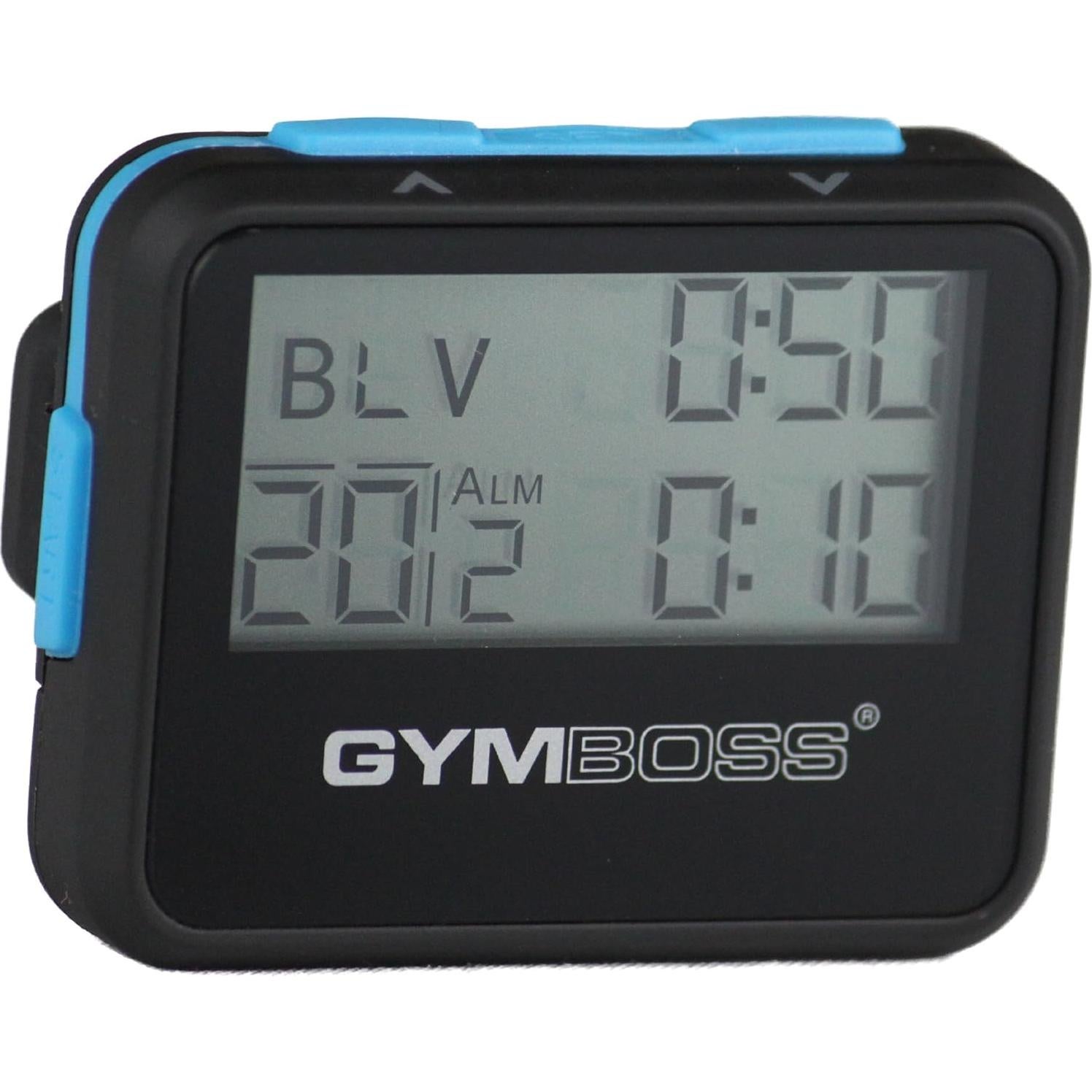 Temporizador de Intervalos Gymboss con Correa de Reloj - Negro
