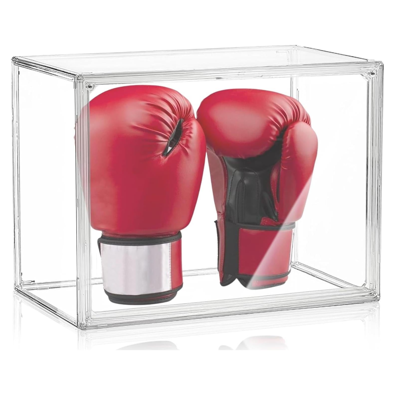 Estuche de exhibición transparente para guantes de boxeo Sibosen