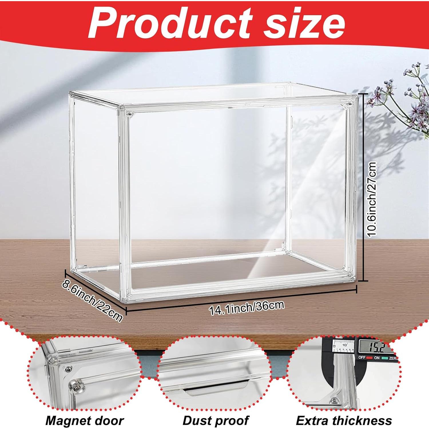 Estuche de exhibición transparente para guantes de boxeo Sibosen